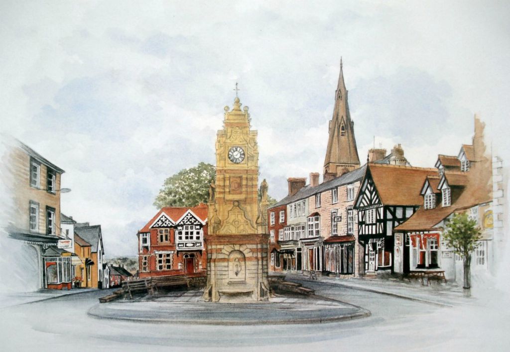 Ruthin Square  Mounted   Sold